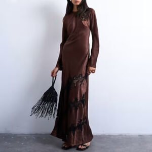 Cutwork Lace Maxi Dress – OEM Manufacturer